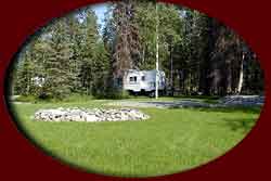 34 spaces in our RV Park each in a private wooded setting